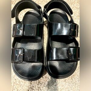 Gucci rubber sandals